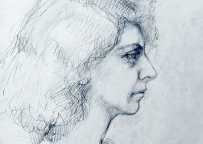 Portrait of Marianne Gunther 1979 14 x20