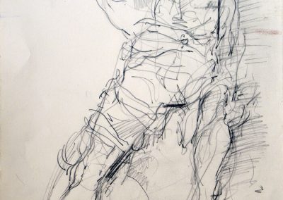 13.Figure Study 21 1994 22“x14“ Graphite on Paper