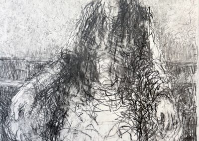 2.Seated Figure 2025 22”x 34” Monoprint
