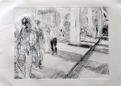 4. Ponte Vecchio 2025 22”x31” Monoprint