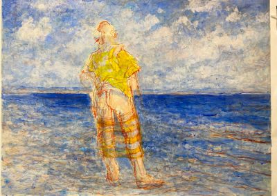 4.High Tide 2019 Acrylic on Paper