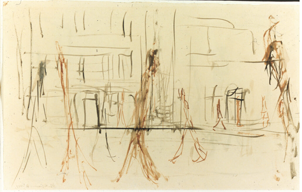 Bronze Sculpture and Drawing Study