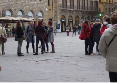 Reference photos Piazza Signoria ,Florence and Piazza San Marco, Venice