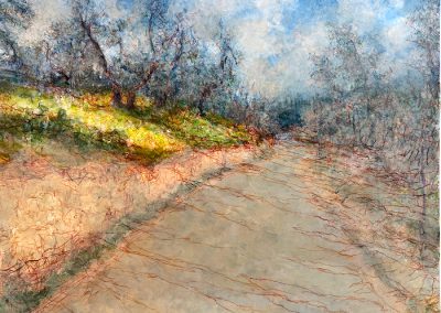 12.Road to iTatti 2025 24_x34.5_Acrylic on paperjpg