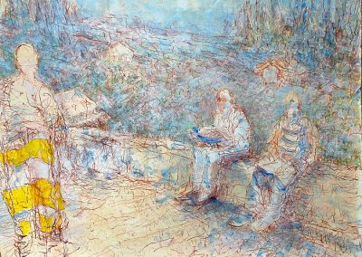 View From Belvedere 2 2022 22"x 30"