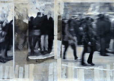 Notte Piazza Signoria 2025 24"x 50" composite