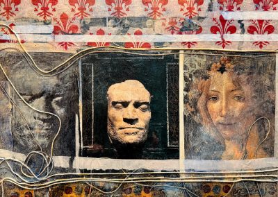 Florence Postcard -Lorenzo and Simonetta 2025 16"x 20"